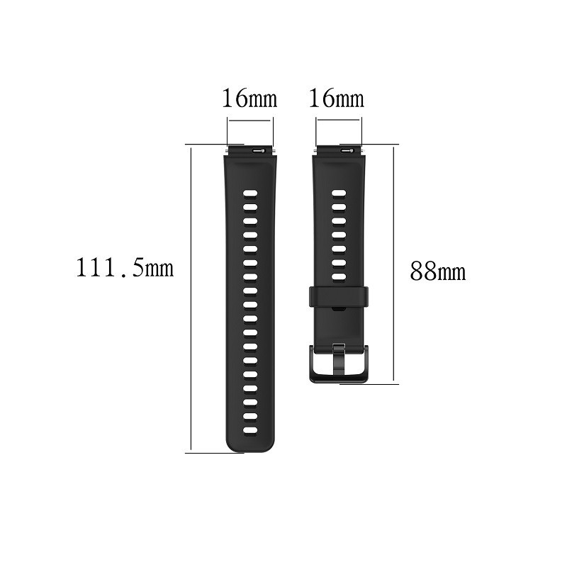 16mm Watch Strap for Huawei Ba - Timex Watches Smartwatch recension och pris