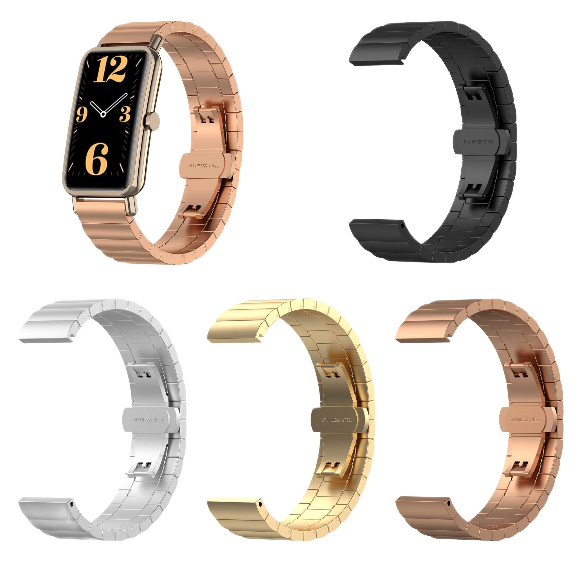 16mm Stainless Steel wristband - Timex Watches Smartwatch recension och pris