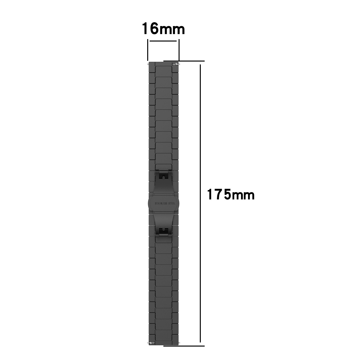 16mm Stainless Steel wristband - Timex Watches Smartwatch recension och pris