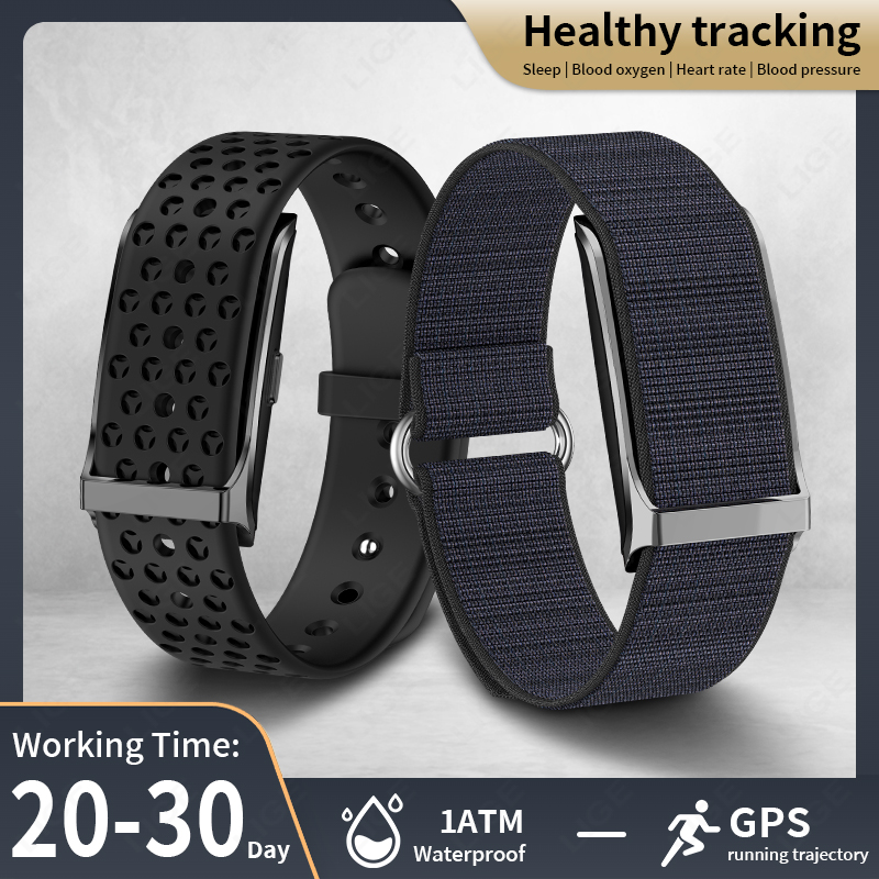 LIGE Smart Watch Heart Rate Bl - Smartwatch Watches Price recension och pris