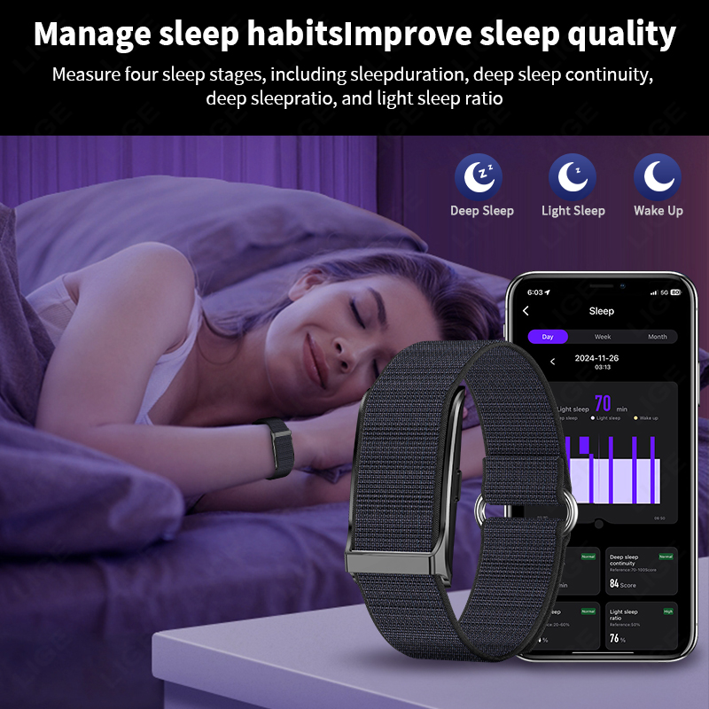 LIGE Smart Watch Heart Rate Bl - Smartwatch Watches Price recension och pris