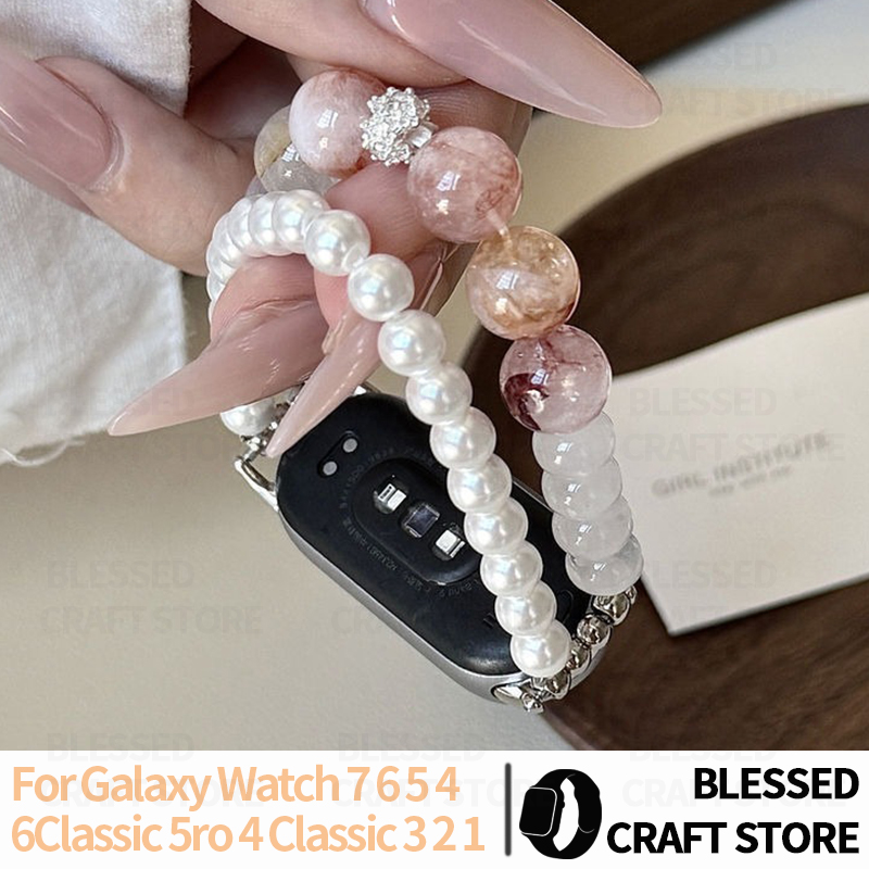 Natural Crystal Pearl Bracelet - Smartwatch Vintage Watches For Women recension och pris