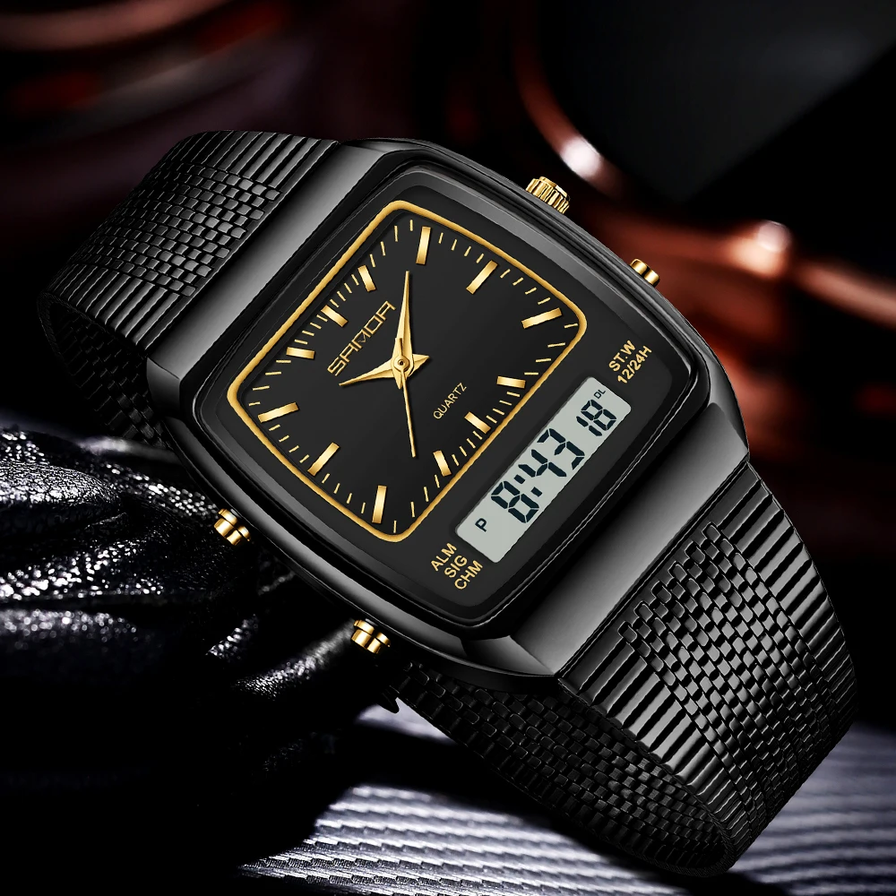 SANDA Watches Men Waterproof A - Timex Watches Smartwatch recension och pris