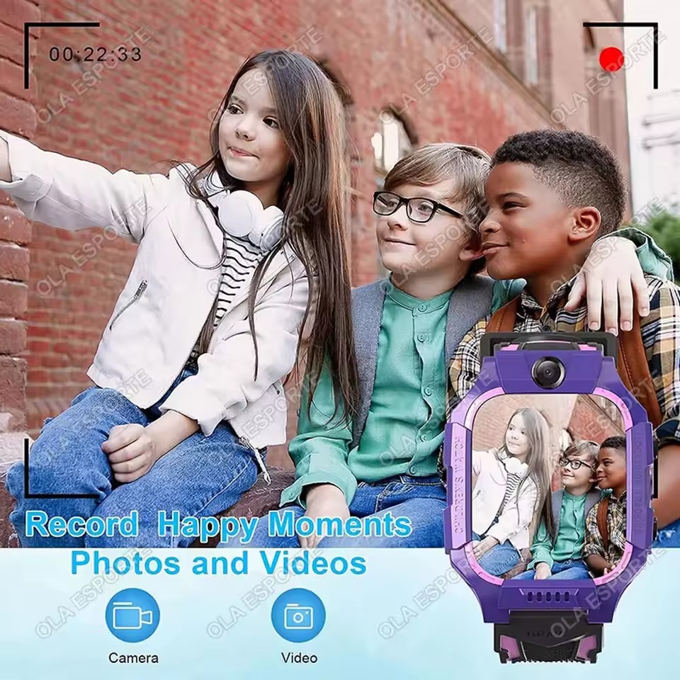 Children Smartwatch SOS LBS Po - Smartwatch Watches Price recension och pris