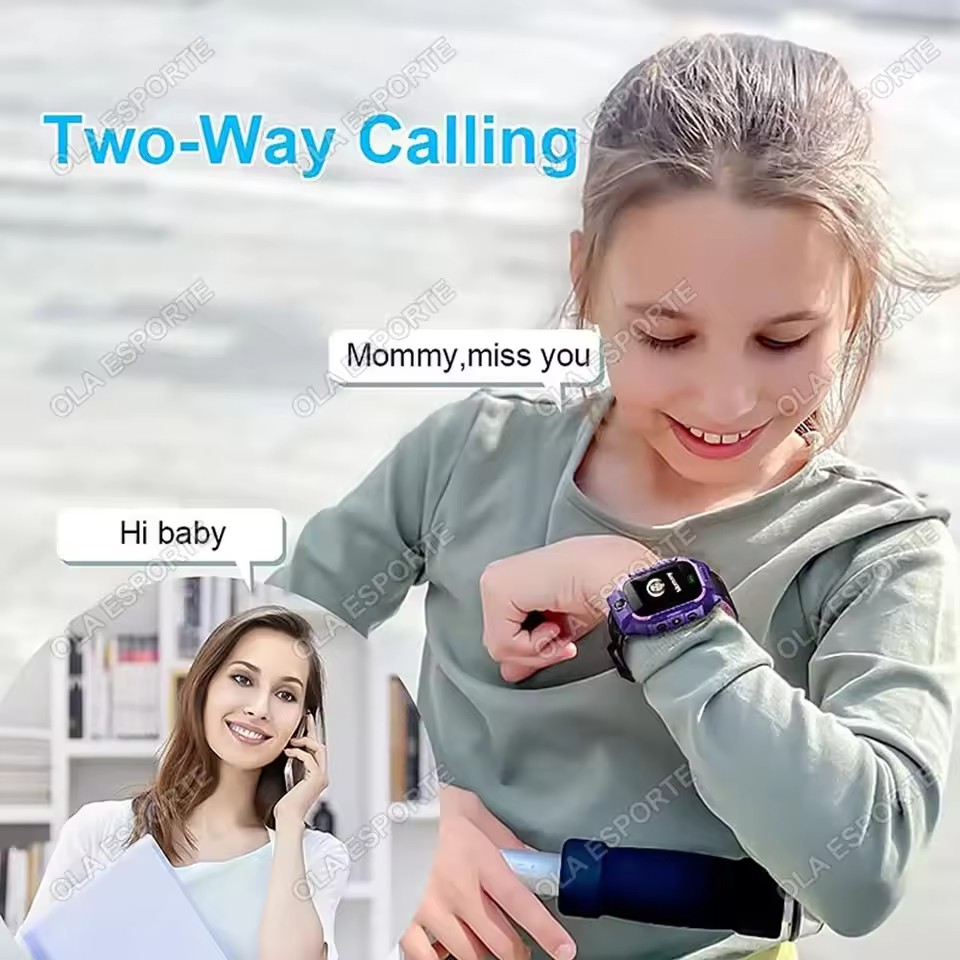 Children Smartwatch SOS LBS Po - Smartwatch Watches Price recension och pris